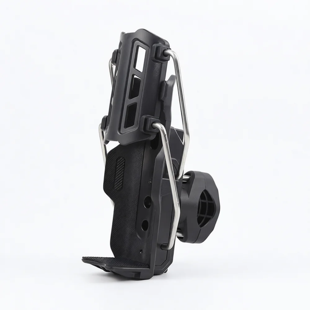 Adjustable Drink Bottle Mount For Motorcycle Ebike Handlebar Stable Cup Stand Cycling Rider Equipment Parts