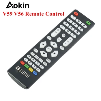 Universal Remote Control with IR Receiver LCD Driver Controller Board Suitable for V59 V56 3463A DVB-T2 V29 3663LUA Driver Board