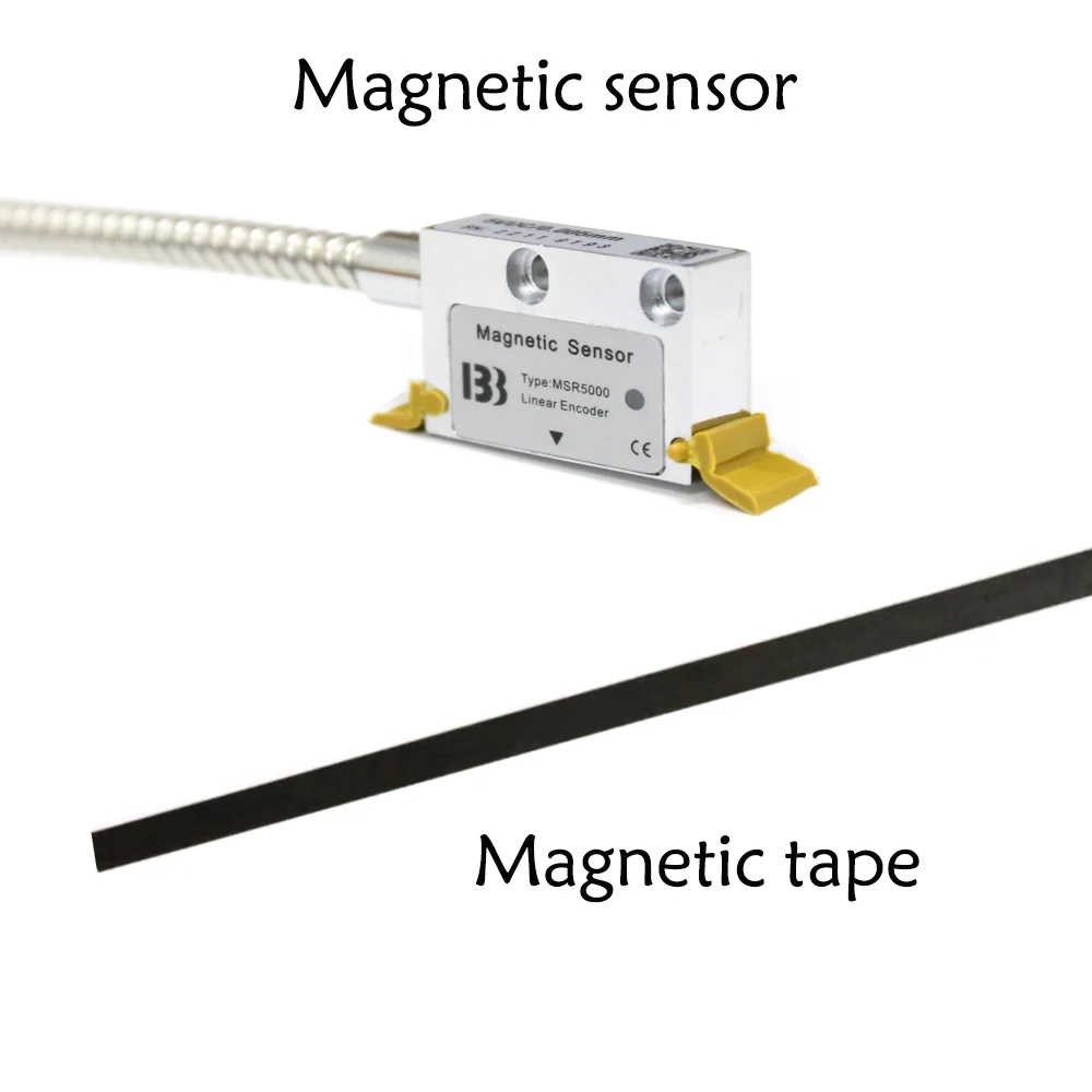 High Precision Milling Lathe DRO Magnetic Scale Sensor 5V 0.005mm 5um Encoder Magnet Scale TTL for Lathe Wooden Stone Machine