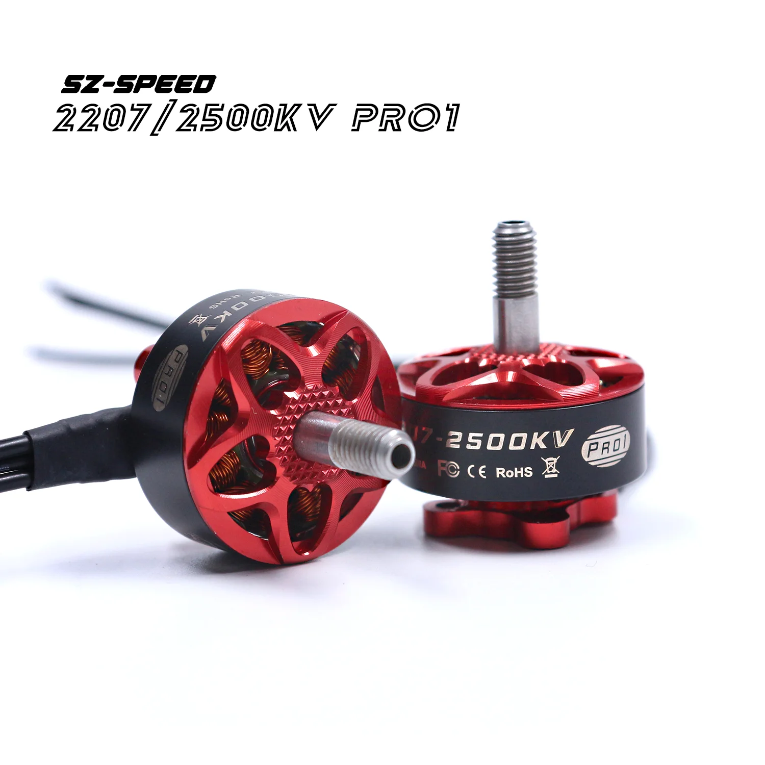 Sz-Speed 2207 Pro 1900KV 2500KV 2-6S FPV Brushless Motor For Racing Quadcopter Drones