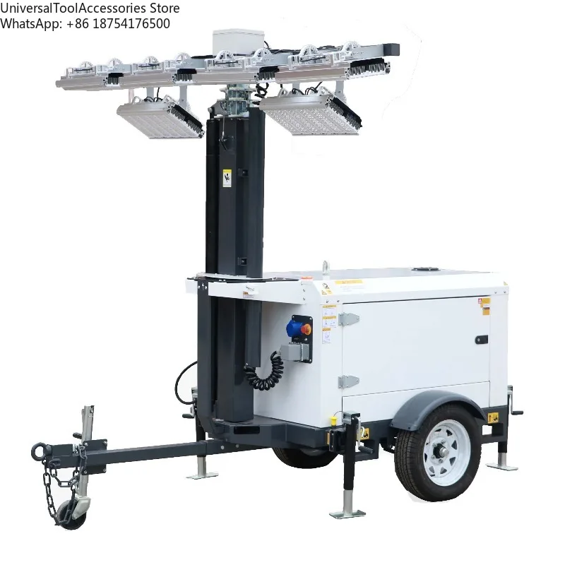 Small Mini Bore Well Drilling Machine Price Light Tower