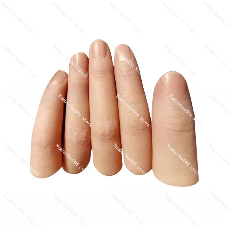 

Customized All Kinds of Artificial Limb Fake Finger Simulation Finger Stall Manicure Half Finger Toe Cover Silicone Case