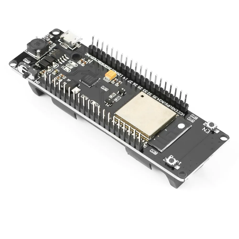 Small Size ESP32 Development Board LED Indicators Dual Cores Battery Charger Shield Transceiver Module Network Application