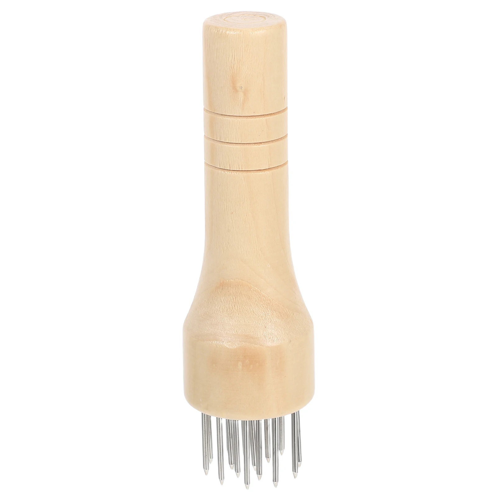 

Meat Loosener Hammer for Kitchen Use Manual Tenderizer Double Sided Mallet Wood Beef Food Pounder