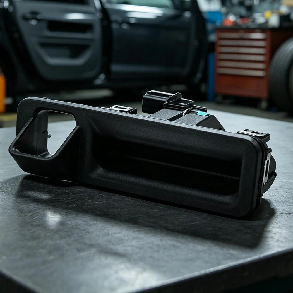 Trunk Release Switch Tailgate Open Switch For Trunk Repair Heat Resistant Material Pressure Resistant Design Black