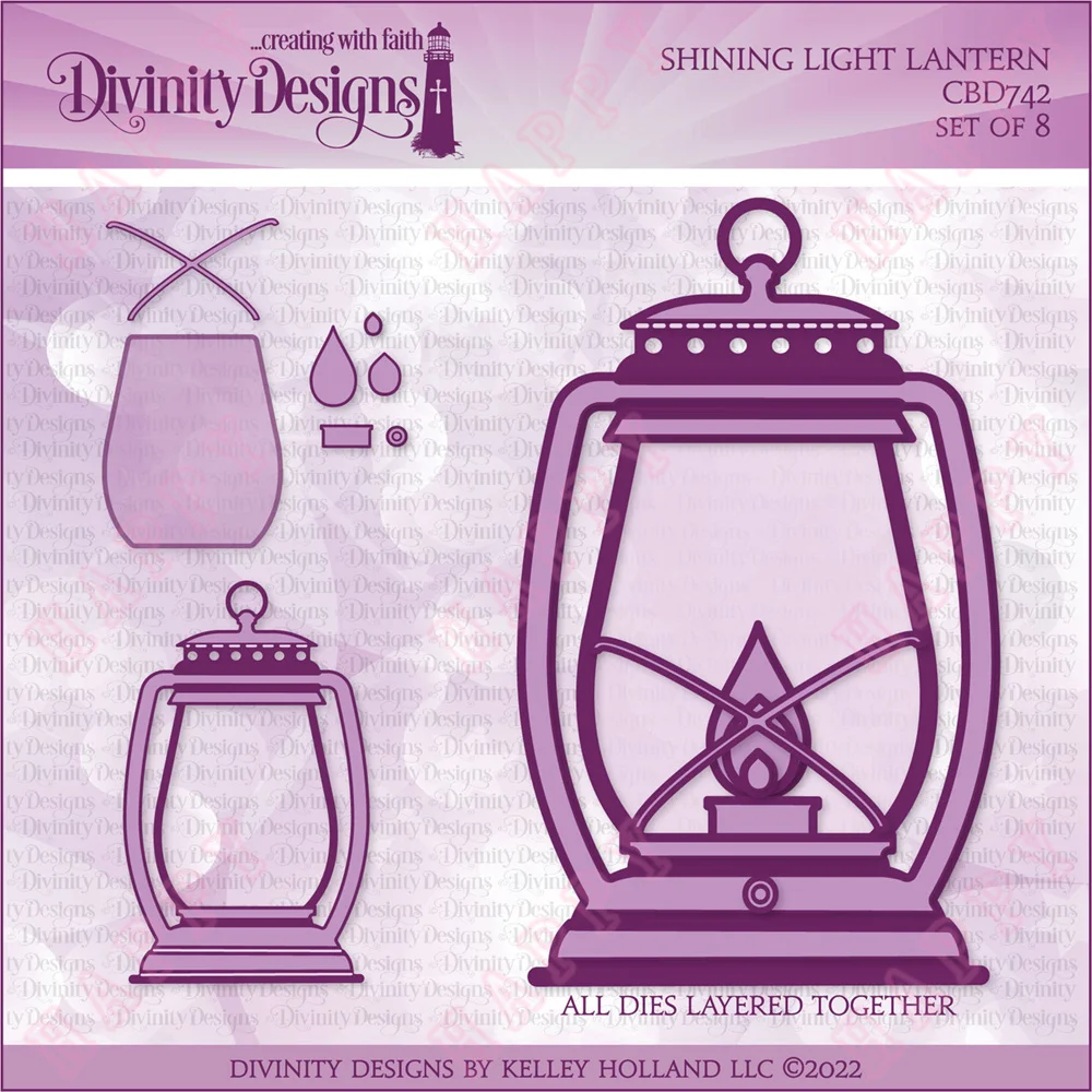 

Metal Cutting Dies Shining Light Lantern For Scrapbook Diary Decoration Paper Craft Embossing Template DIY Greet Card Handmade