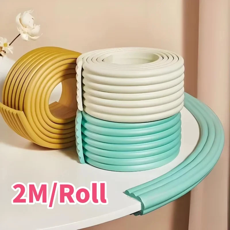 2M Foam & Corner Protector Table Desk Guard Furniture Cushion Child Anti-Collision Bumper Home Safety