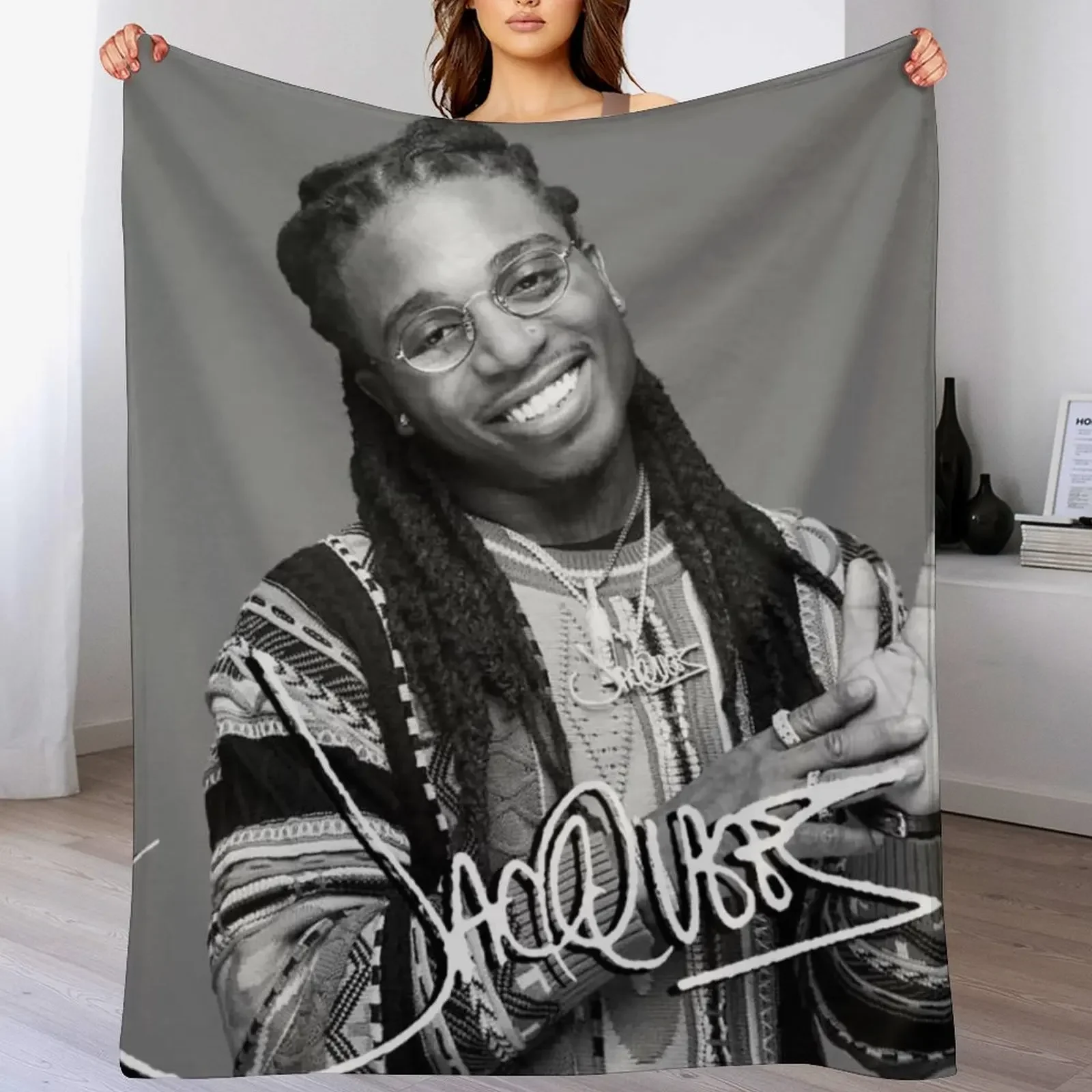 Плед Tenjaq King of R&B American Tour 2019 2020, мягкое дышащее одеяло для ночного сна