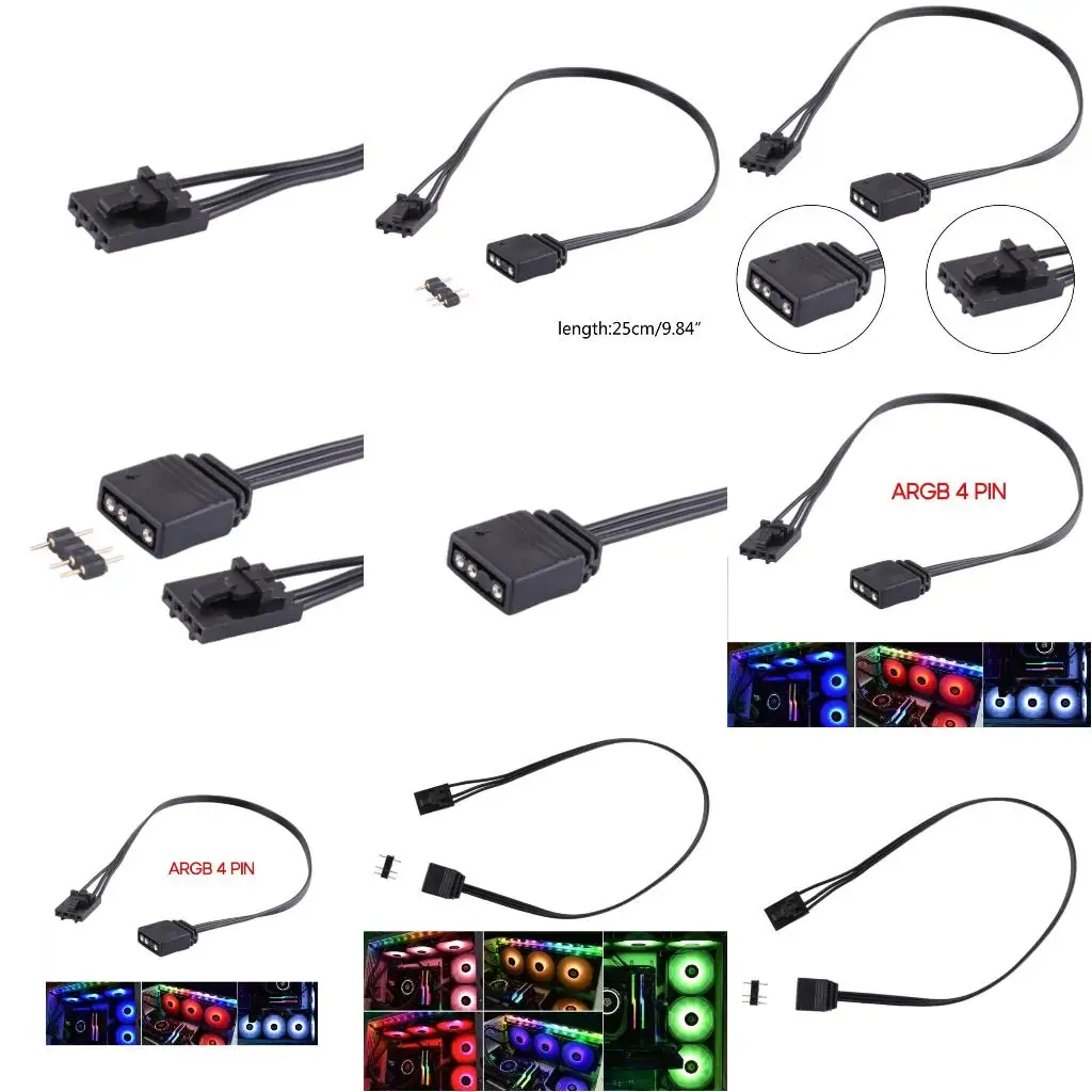 argb-4pin-5v-Адаптерная-линия-разъема-для-rgb-для-стандартного-argb-4-pin-5v