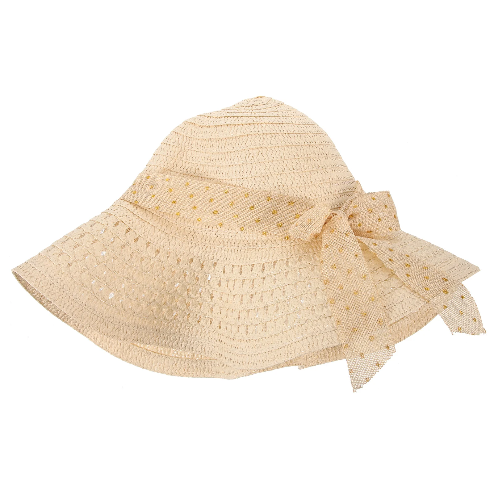 

Дышащая соломенная шляпа от солнца, женская складная летняя уличная плоская козырек, пляжный солнцезащитный козырек, плоская соломенная шляпа, головной убор, реквизит