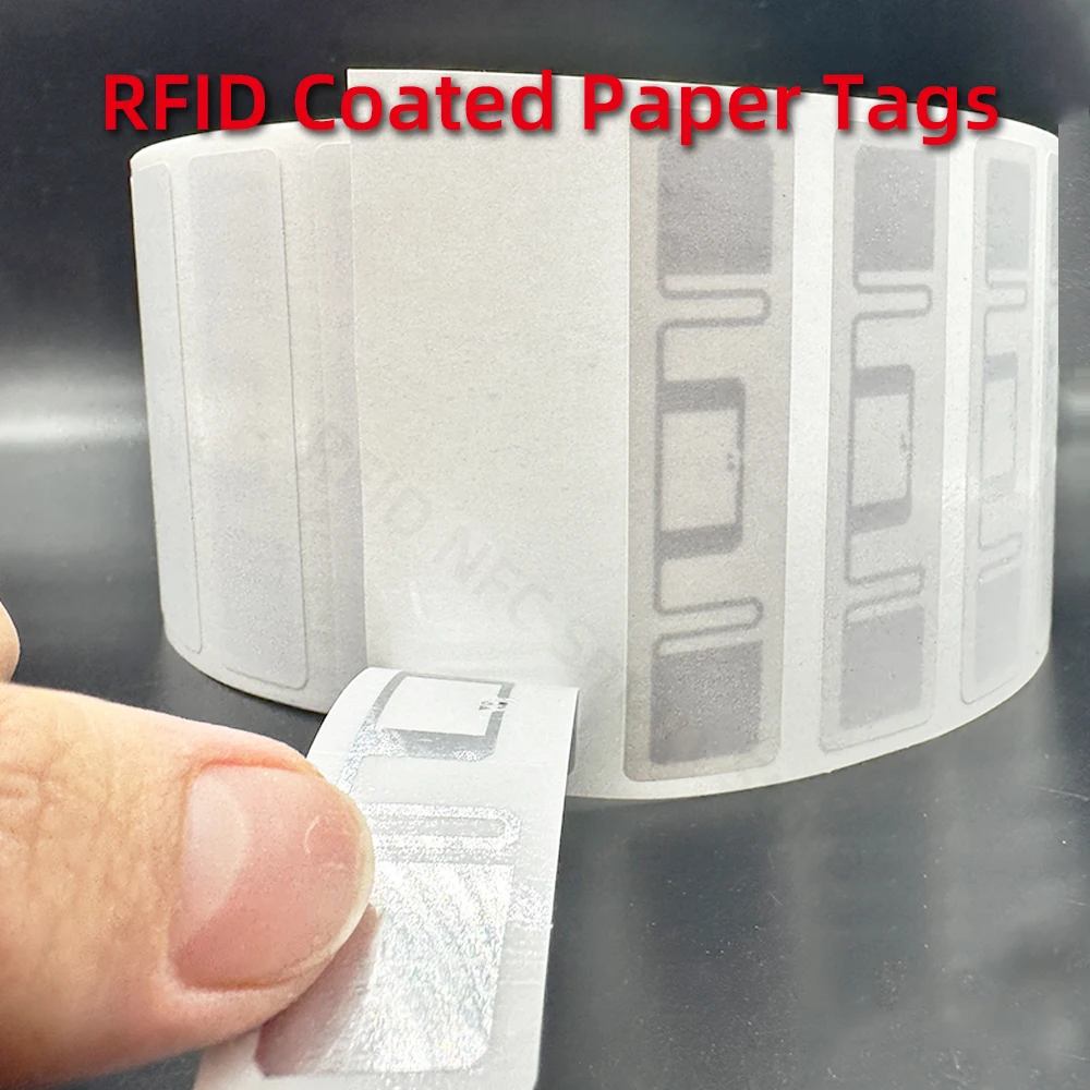 10pcs RFID Sticker 860-960MHz Long Range EPC Gen2 U9 Alien H9  Chip UHF RFID Tag Adhesive Sticker ISO18000 6C RFID UHF Wet Inlay