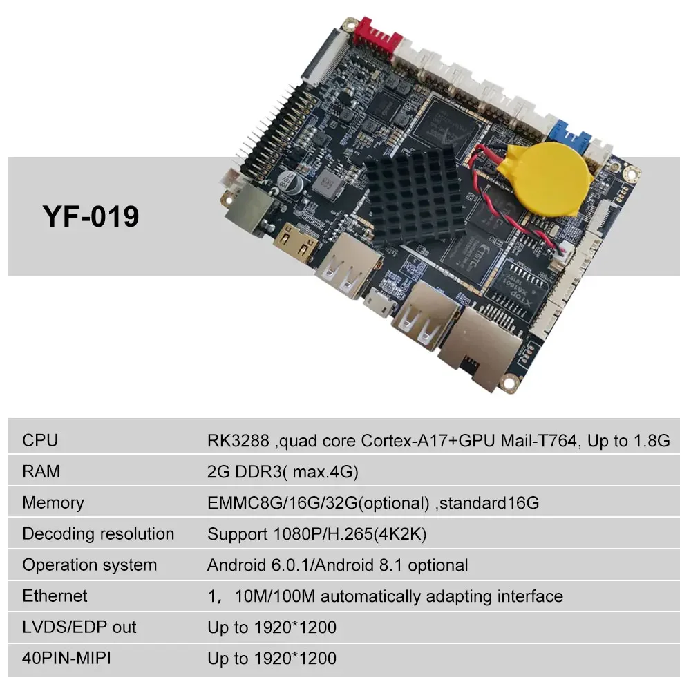 universal lcd control board  2*HDM1 USB OPS Speaker 20 pin 2k resolution 4k lcd V-By-One controller board for lcd panel module