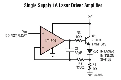 LT1800IS5 LT1800 - 80MHz, 25V/us Low Power Rail-to-Rail Input and Output Precision Op Amp
