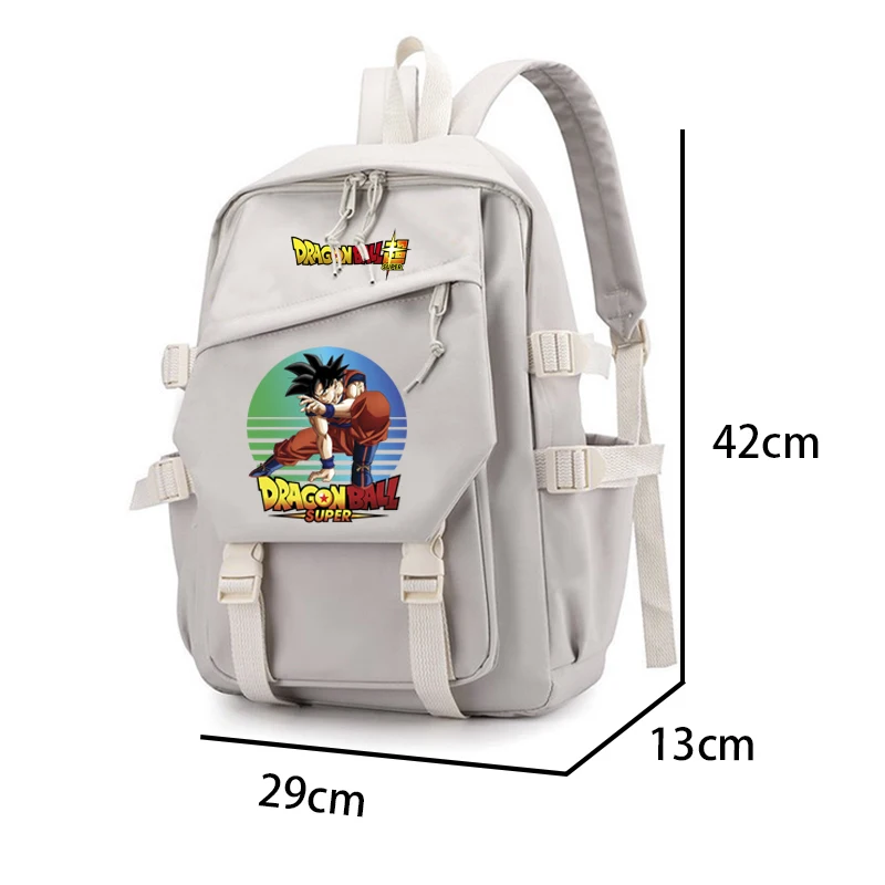 3Pcs/set Dragon Ball Backpack for Children Girl Boy Back To School Schoolbag Student Lunch Bags Teen School Bags Travel Backpack