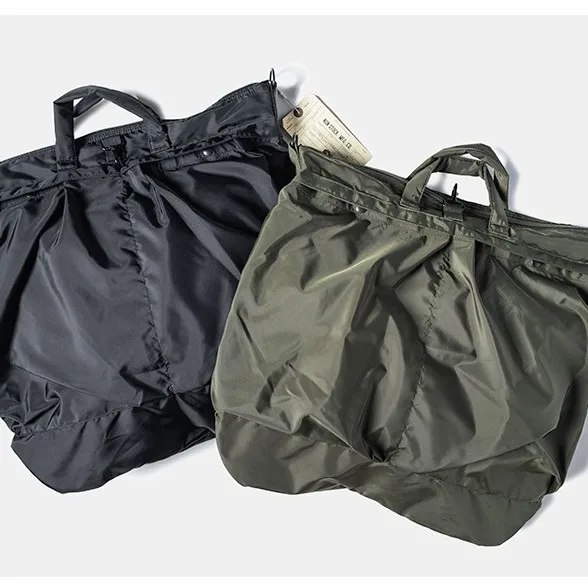 Non Stock 1980s USAF Pilot helmet bag, motorcycle waterproof nylon shoulder bag