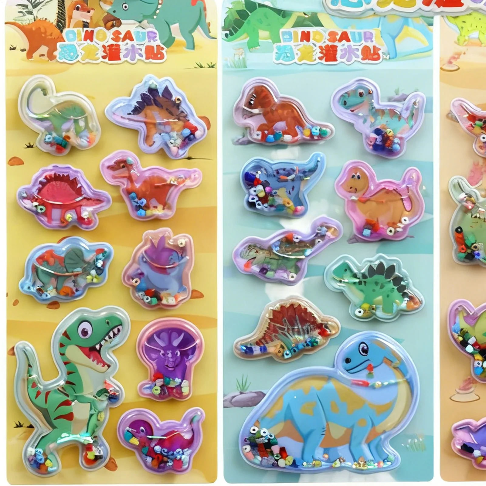 

3D милые наклейки, 4 шт., шейкер для воды, наклейка для ноутбука, мультяшная наклейка на бутылку воды для студентов, учителей, детей, художников