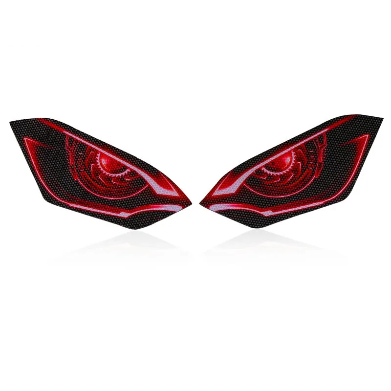 

For BMW S1000RR S1000 RR 2019-2023 Motorcycle 3D Front Fairing Headlight Stickers Guard Head light protection Sticker