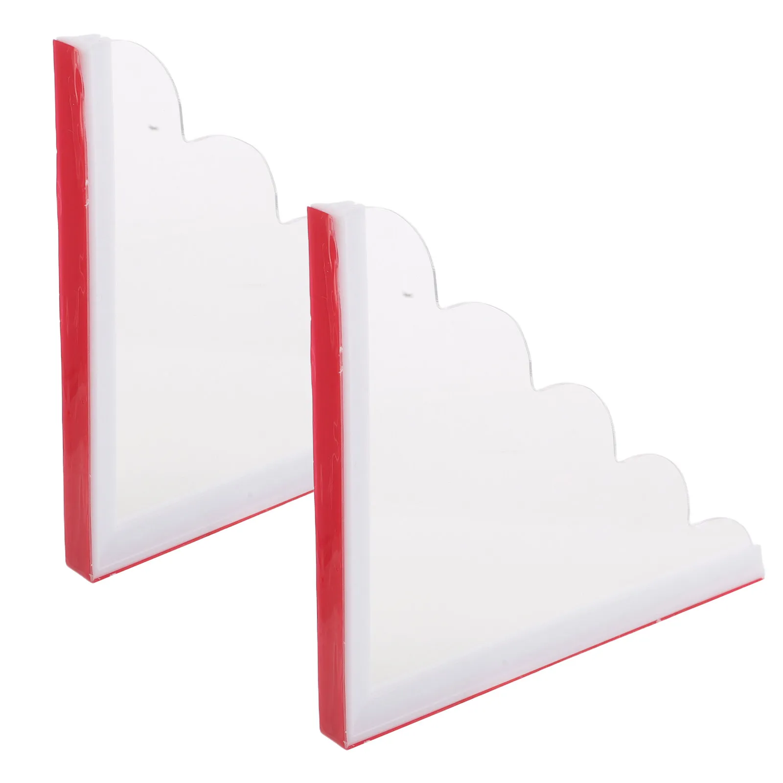 

Комплект из 2-х прозрачных акриловых угловых бортиков для ванной, защита от брызг воды, панель-ограничитель перелива