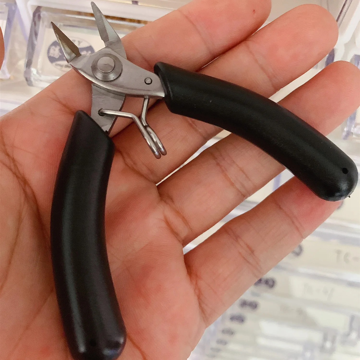 1-3 pasang tang mini berujung  - Jewelry Making Needle Nose Pliers ulasan dan harga