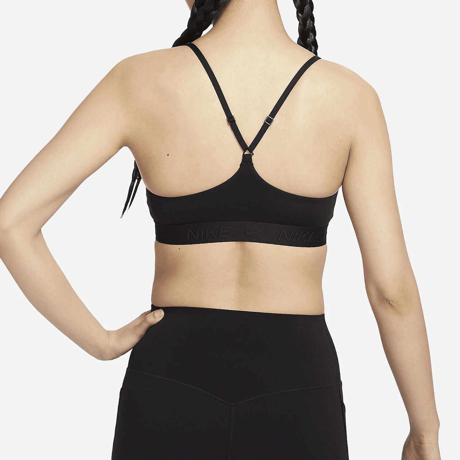 Nike genuine Indy women's adjustable breathable fitness bra FD1063-010