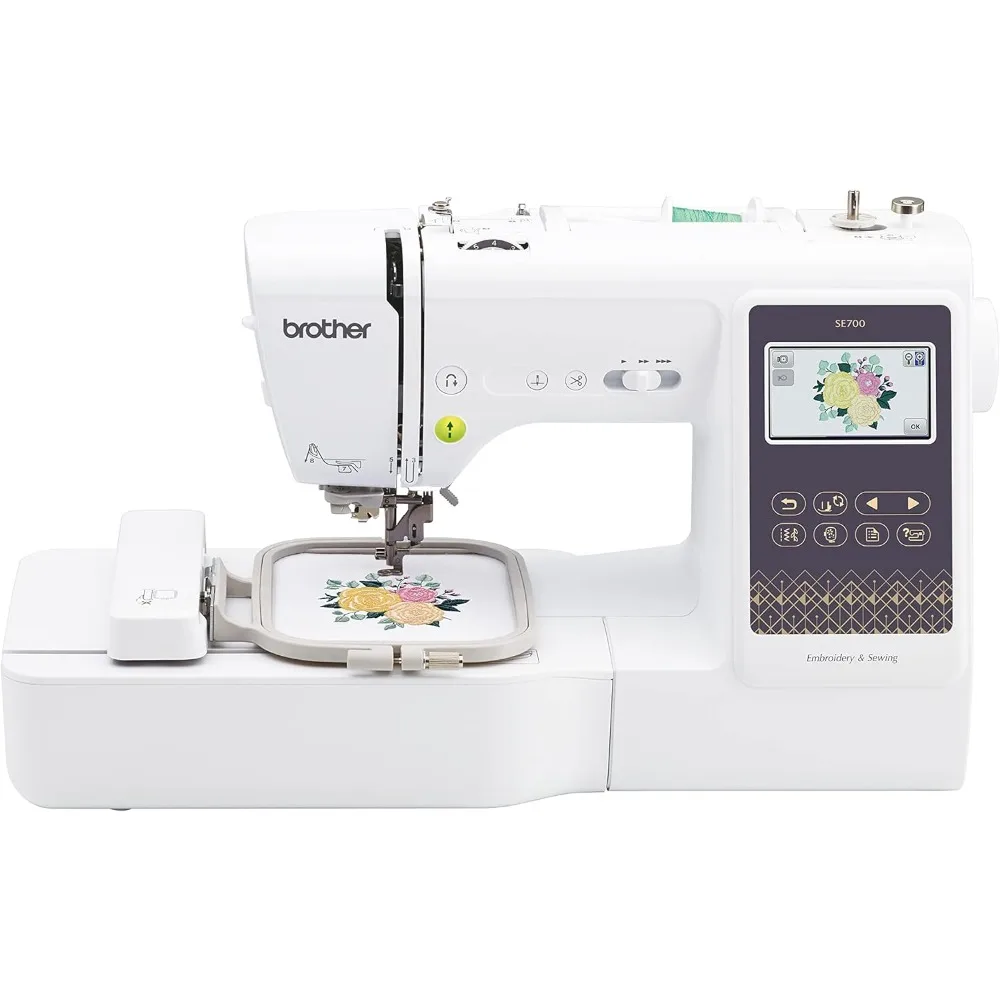 SE700 Sewing and Embroidery Machine, 135 Built-in Designs, 103 Built-in Stitches, Computerized, 4