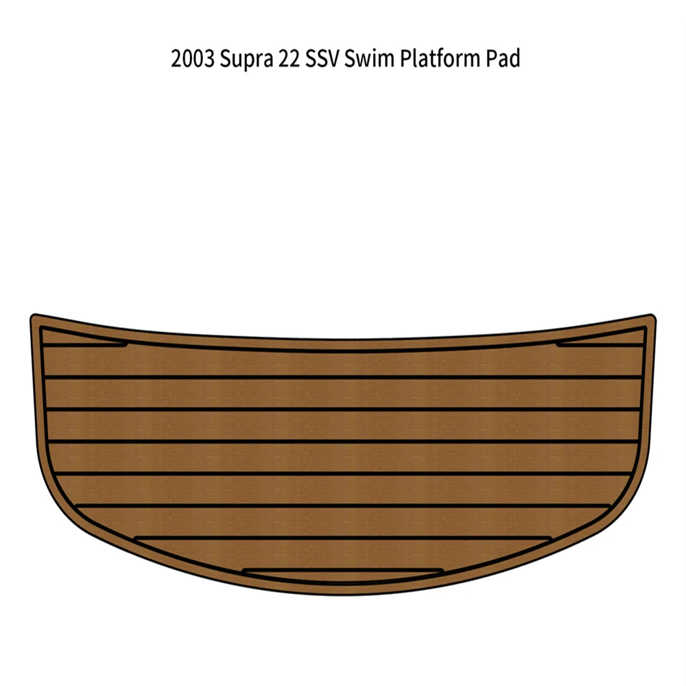 

Swim Platform Step Mat Boat EVA Faux Foam Teak Deck Floor Pad For 2003 Supra 22 SSV