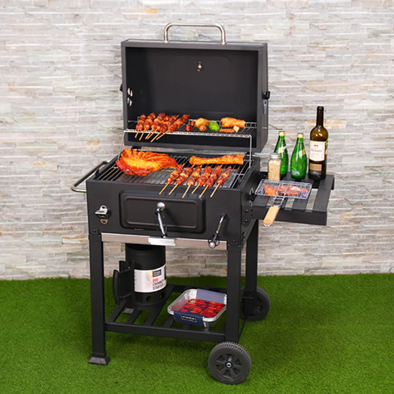 Spot European-style generous garden barbecue grill Multifunctional anti-rust charcoal barbecue grill Household American