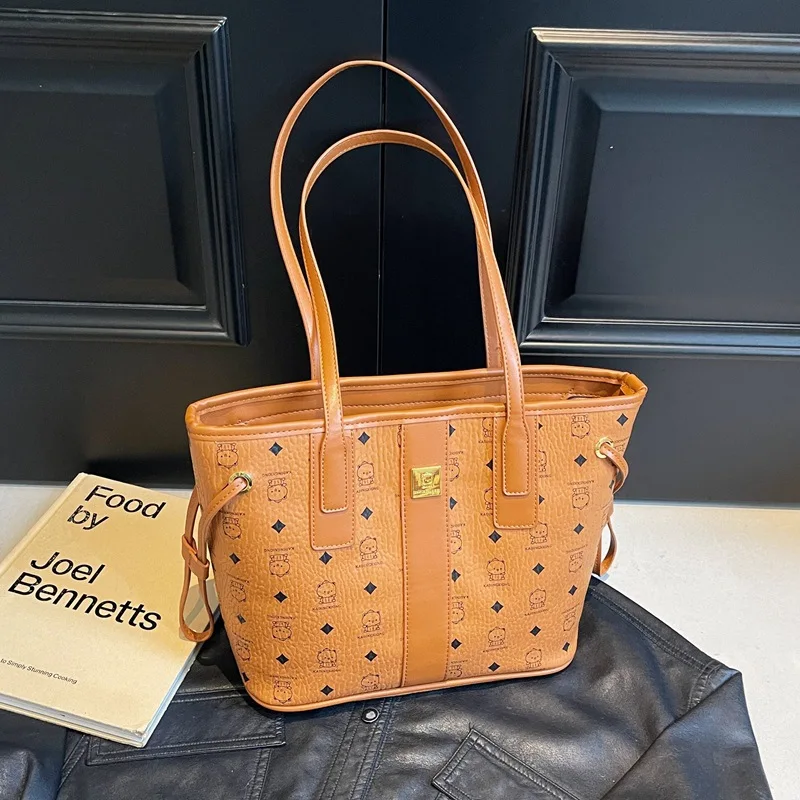 

Новая сумка премиум-класса 2024, большая вместительная сумка на плечо, модная сумка для покупок, женская сумка для пригородных поездок, сумка для ленивого ветра