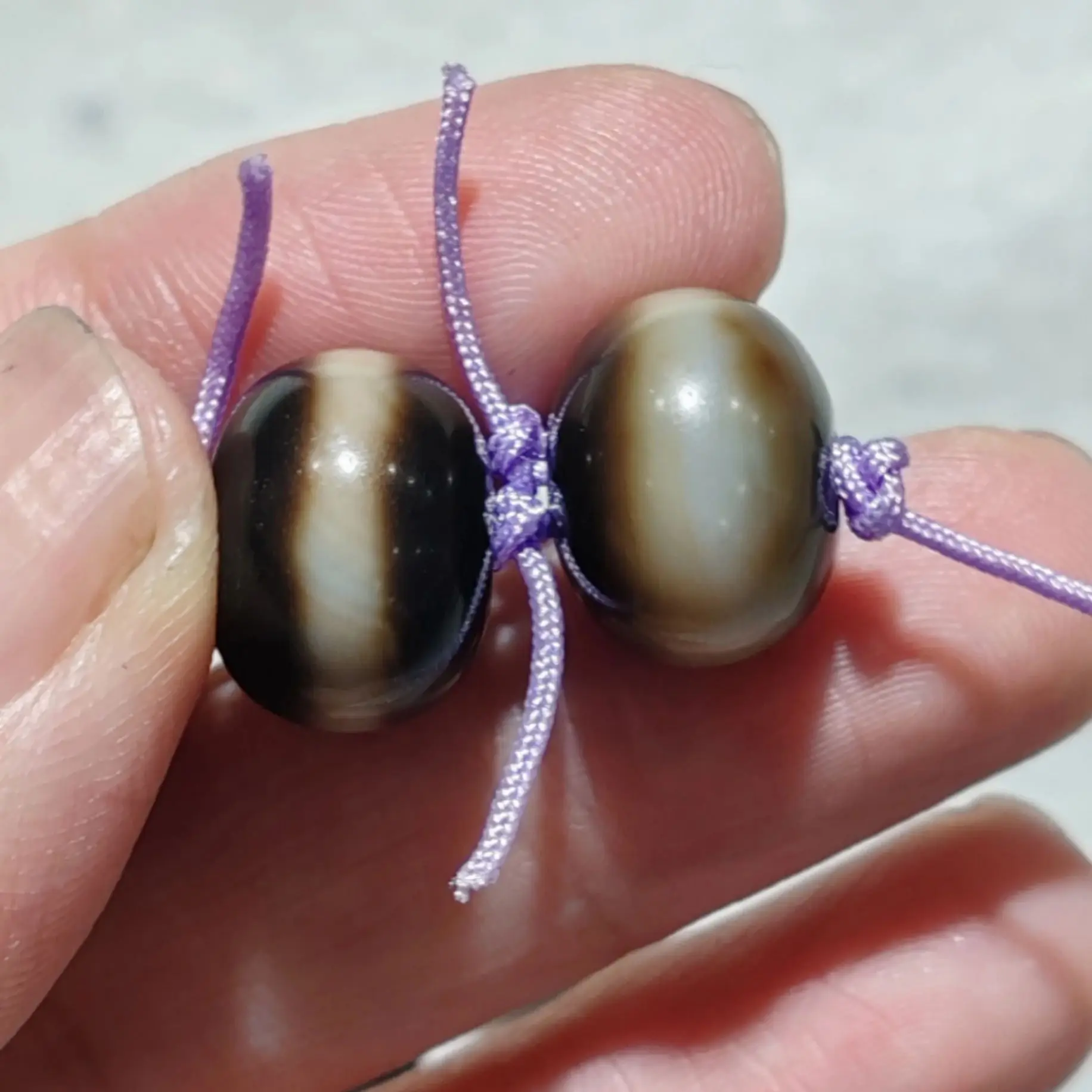 1pcs/lot Natural Old Agate one line Dzi Brownish-white Abacus beads 12mm Weathering lines diy Bracelet Accessories jewelry rare