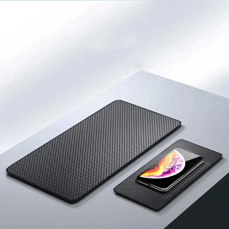 40×20cm Car Dash Anti-Slip Storage Mat | Silicone PVC Sticky Pad for Phone & Keys
