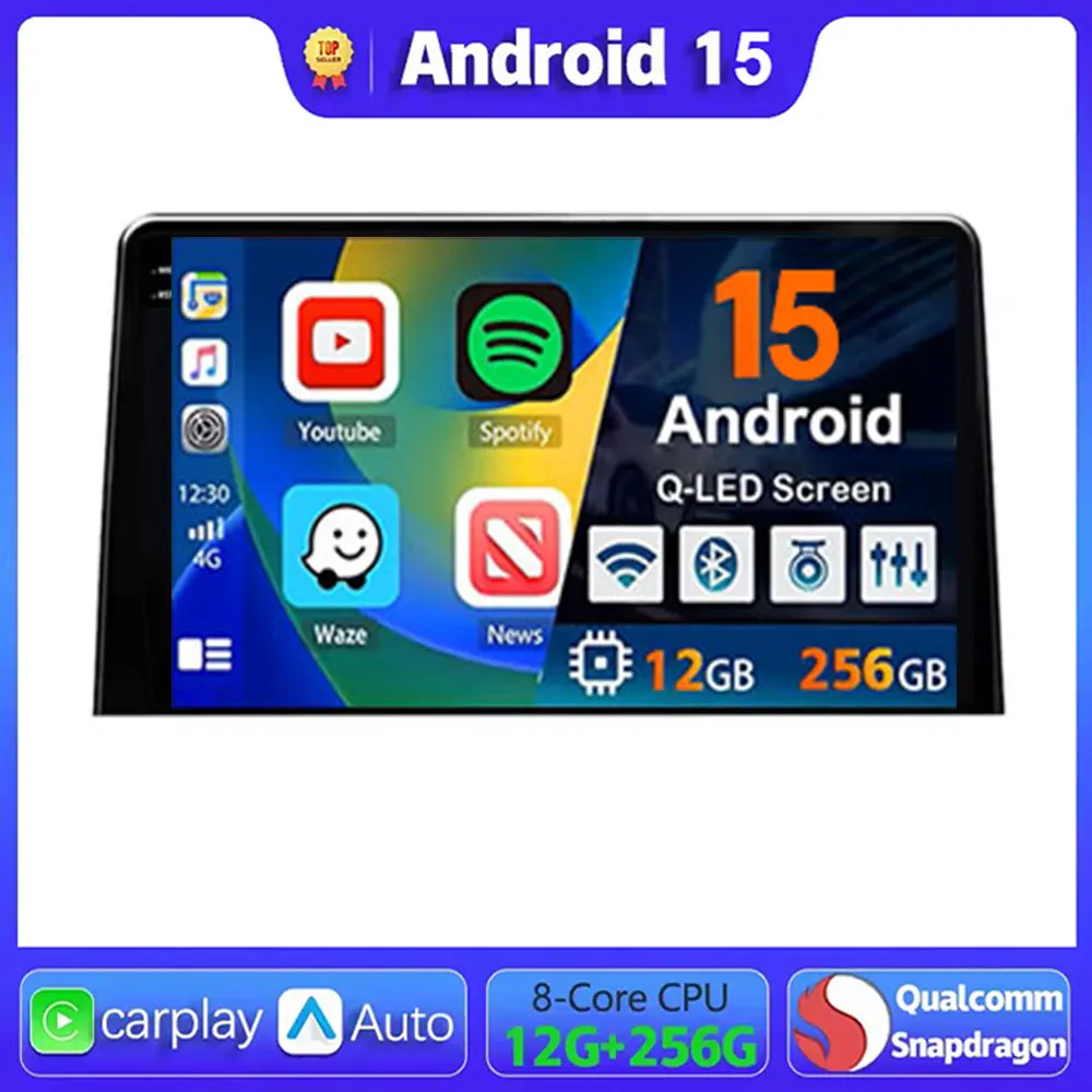 

Android 15 For Citroen Berlingo 2019 Peugeot Partner For Peugeot Rifter For Opel Combo Car Radio Multimedia Player Stereo GPS 4G