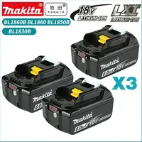 Original 18V 6Ah Makita Power Tool Rechargeable Li-ion Battery 18V Drill Replacement Batteries BL1830 BL1840 BL1850 BL1860B