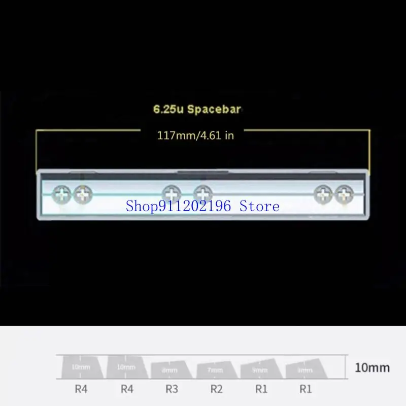 P82A 74Key Side Impresión Translucentes KeyCaps OBJETO PERFIL ORIGINO Tema sostenido