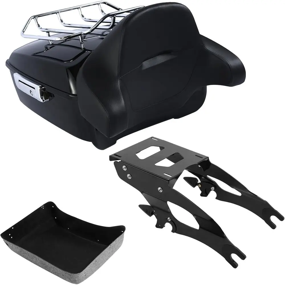 

Мотоциклетный кофр с подголовником и багажником для моделей 2014-2025 годов