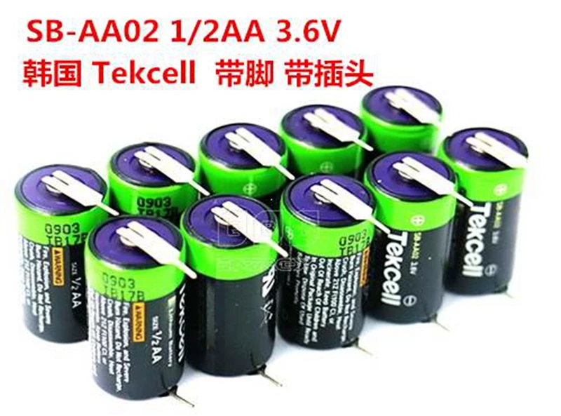 SB-AA02 1/2AA 3.6v Lithium Battery For PLC CNC Machine Accessories