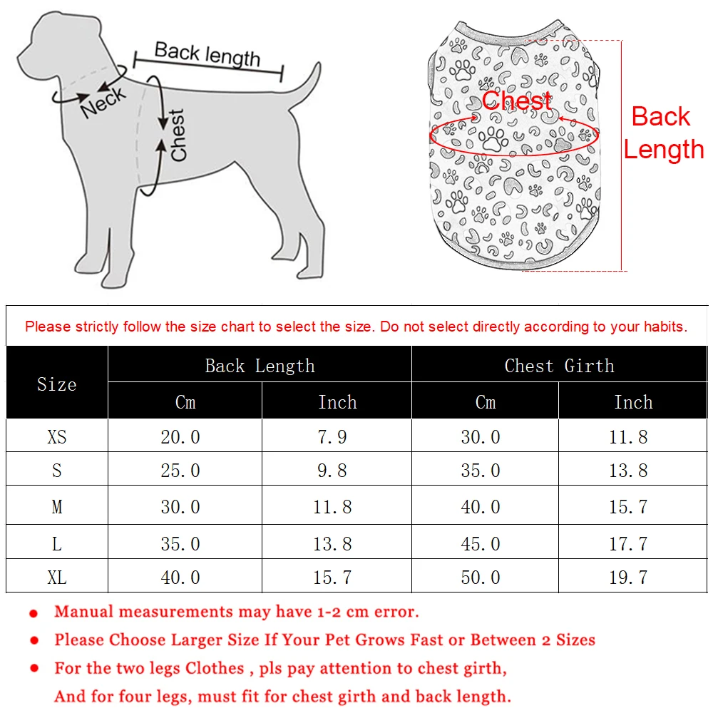 Leopard Print Pet Cat Clothes For Small Dogs Cats Vest Summer Breathable T-shirt Puppy Kitten Costume Fashion Pug Cheap Outfits