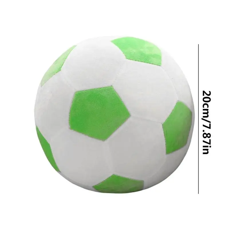 Farcito calcio 20cm simulazione farcito calcio peluche imitazione pallone da calcio bambola morbida per bambini regalo giocattoli per la prima educazione