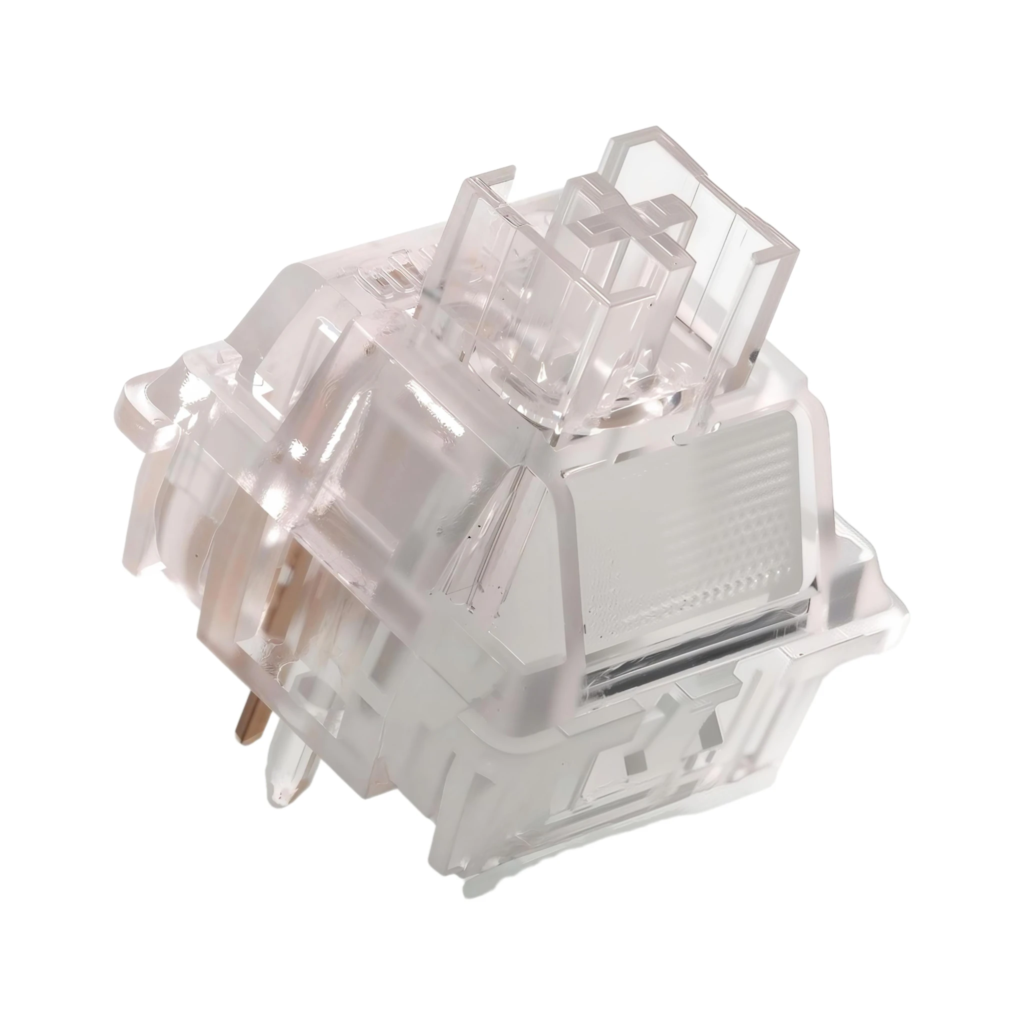 Ice Snow V3 Pro Silent Linear Switch 40g Pre Lubed 5Pin POM Stem Hot Swap Mechanical Keyboard Switches for Custom Keyboard MX