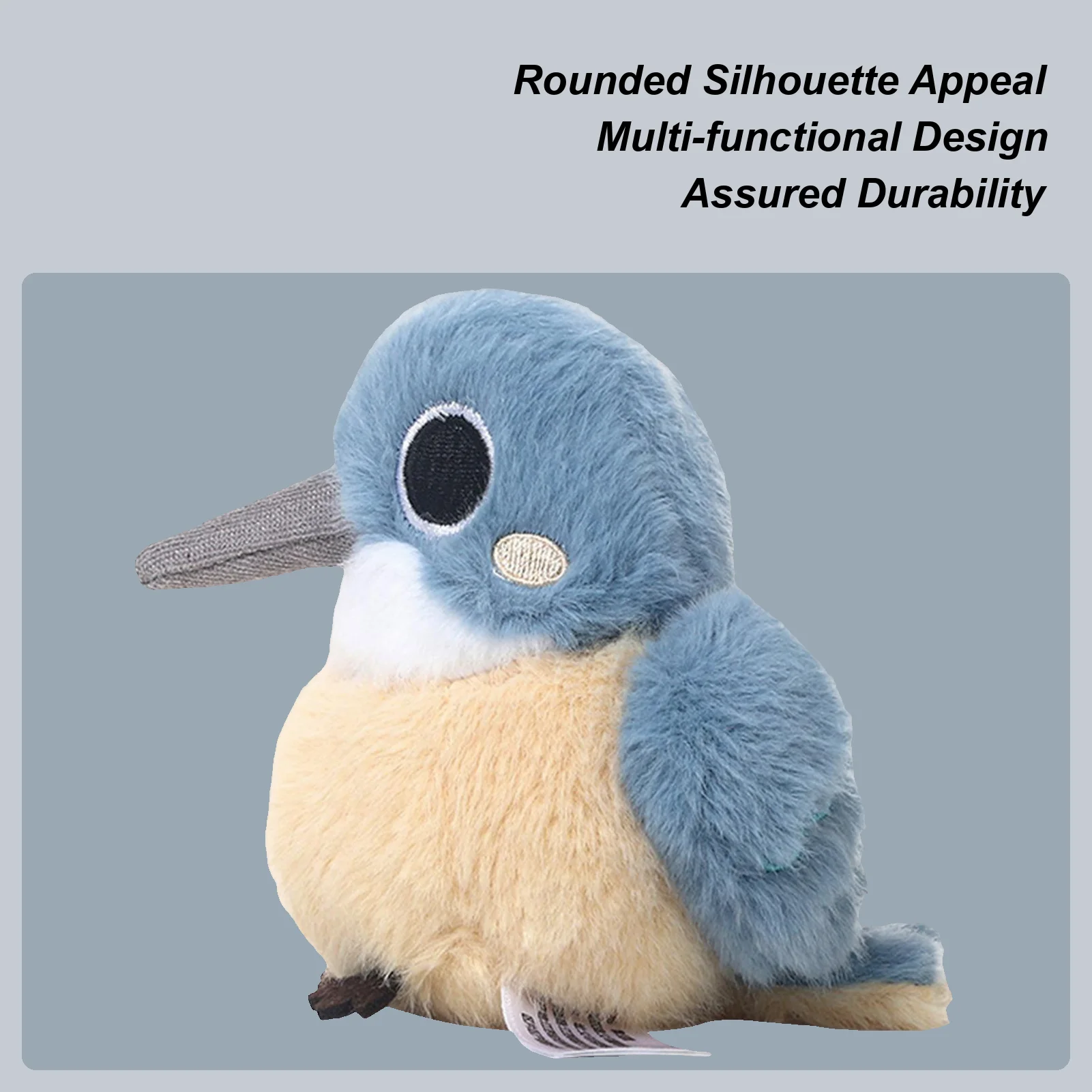 

Pigeon Stuffed Animal Cute Pigeon Throw Pillow Decor Stress-Relief Cute Plush Toy for Reading Sleeping Travel Home Nursery Kids