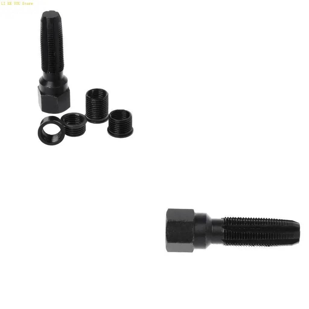 W3JE 14mm for Spark Plug Rethread Rethreader Repair Tap Tool Reamer Inserts Profe