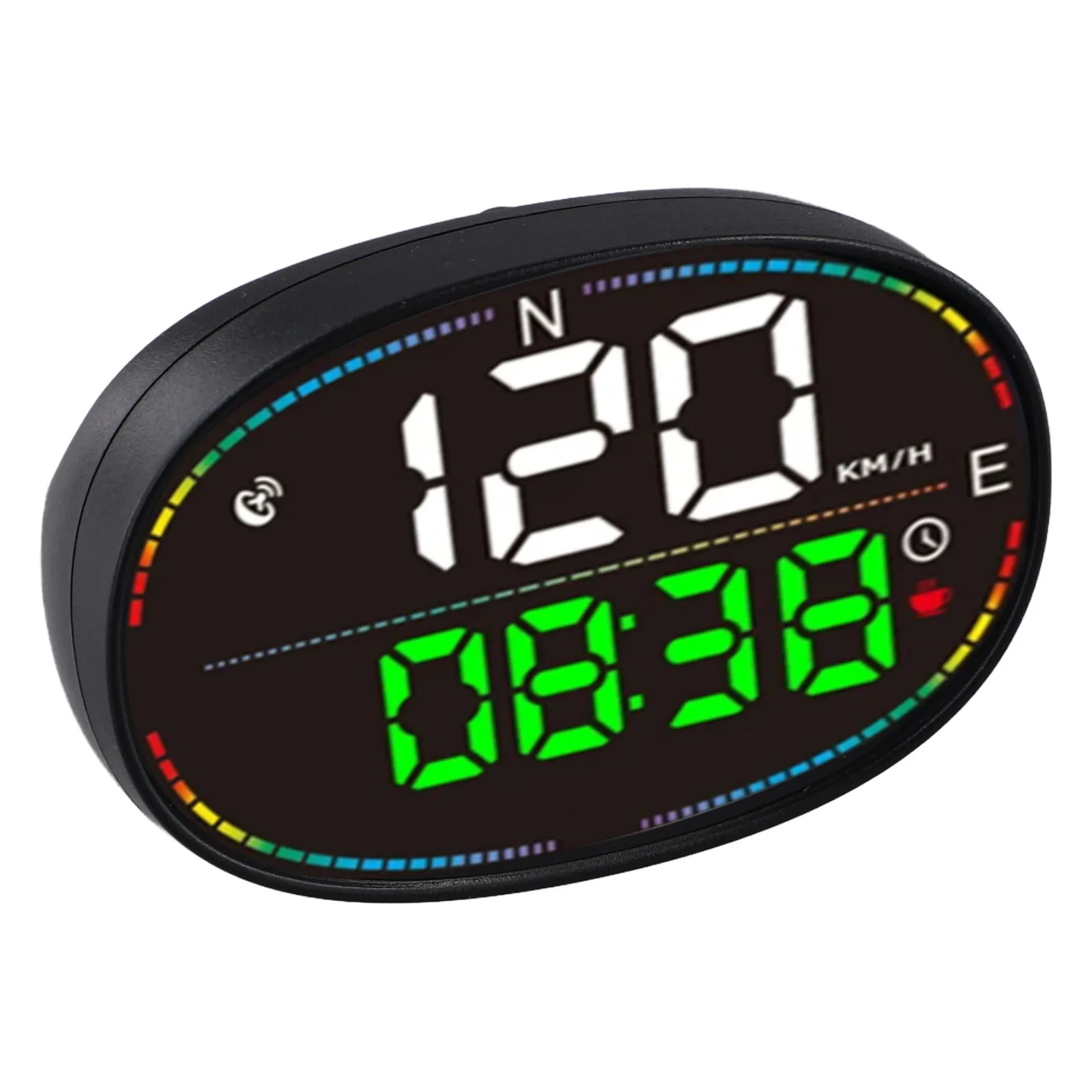 

Car Accessories Head Up Display Car HUD Head Up Display 80*54*31 Mm ABS+PC Black For Motorcycle High Universality