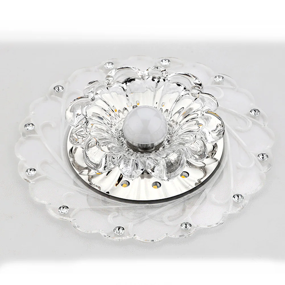 

Crystal LED Ceiling Flush Mount Light Modern Dimmable Glass Lamp for Hallway Corridor Ceiling Light Modern LED Lamp
