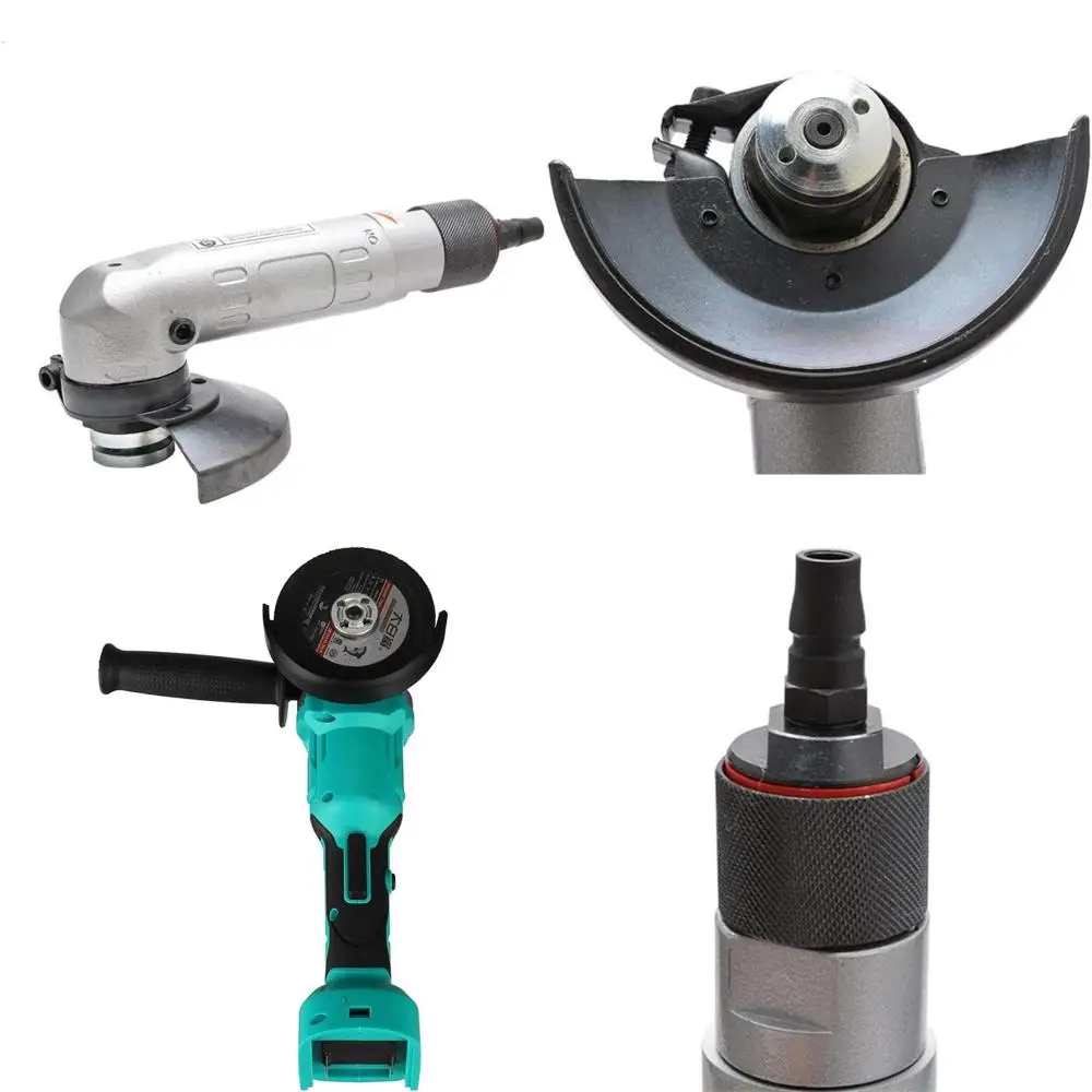

High Torque 100mm Pneumatic Angle Grinder with Pneumatic Gun Hook for Heavy Duty Grinding and Polishing