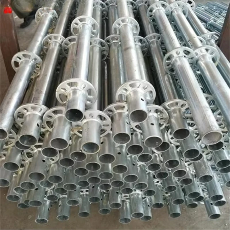 Modular Ring Lock Scaffolding Hot Dip Galvanized Steel High Strength Resistant CE Certified for Construction Site