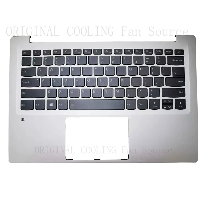 R+  headrest with keyboard backlit for Lenovo Ideapad 720S-14IKB 720S-14 silver