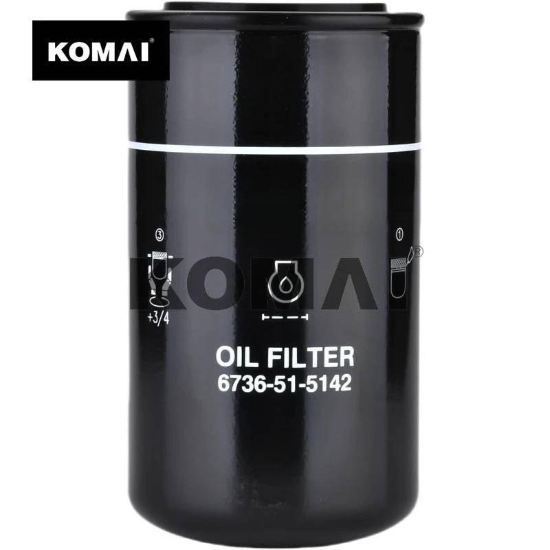 

Масляный фильтр KOMAI 6736-51-5142 для экскаватора Komatsu PC160LC-8 PC200-8 PC228US-8 PC290LC-10 Замена 6736515142
