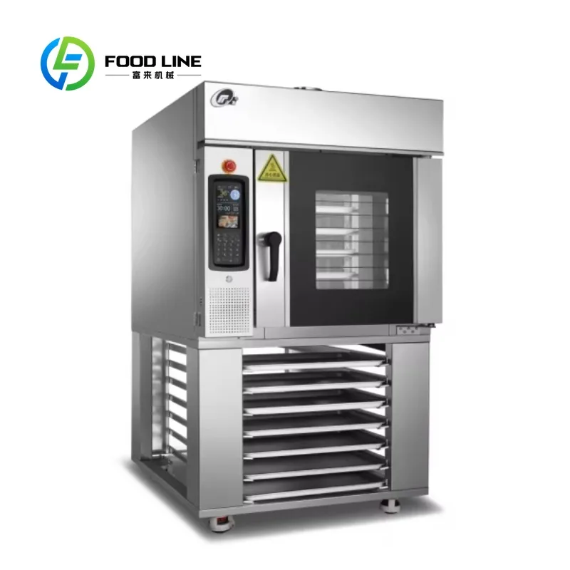 Customized Commercial Electric Heating Oven 5/10/15 Spout Spiral Converter Gas Hot Air Circulation for Roasting
