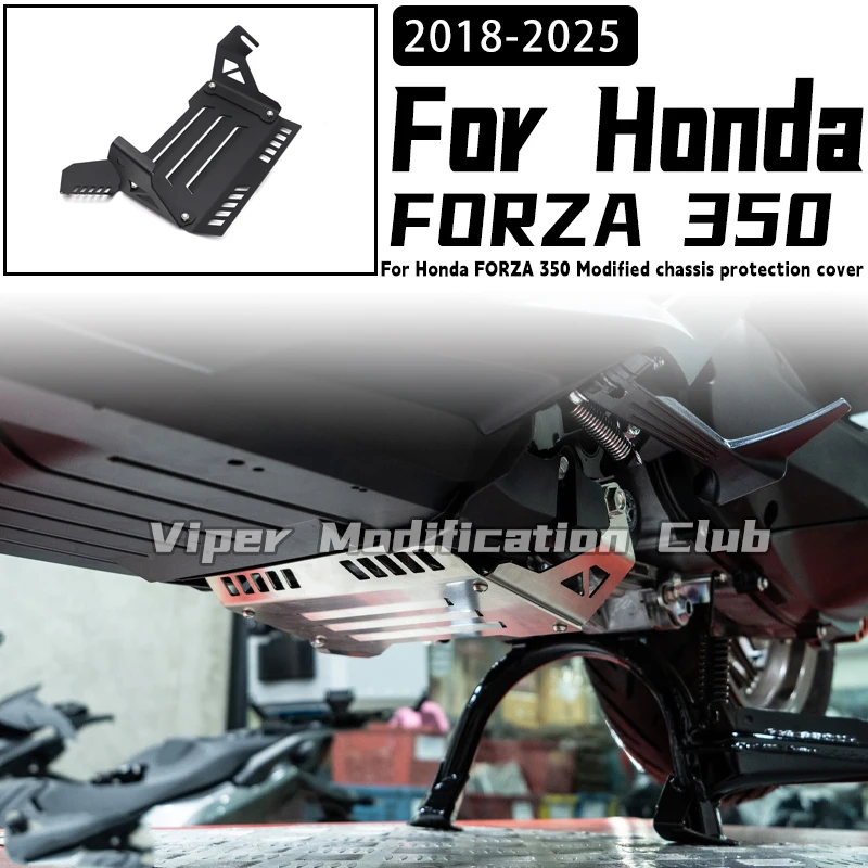 

For Honda FORZA 350 Modified chassis Protection cover Engine Protection cover 2018 2019 2020 2021 2022 2023 2024 2025