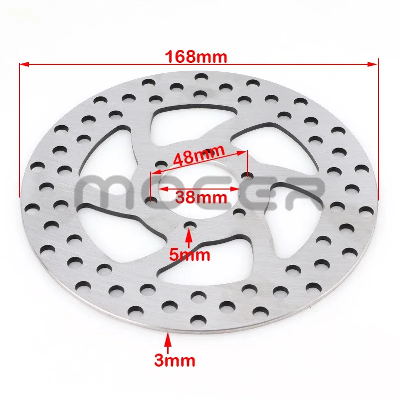 Citycoco Electric Bicycle Electric Scooter Front And Rear Brake Assembly Brake Handle Disc Brake Applicable For Harley China