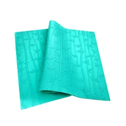 Baking Bamboo Silicone Lace Mat Fondant Gumpaste Embossing Mat Chocolate Silicone Mold  DIY Cake Brim Decoration Tools